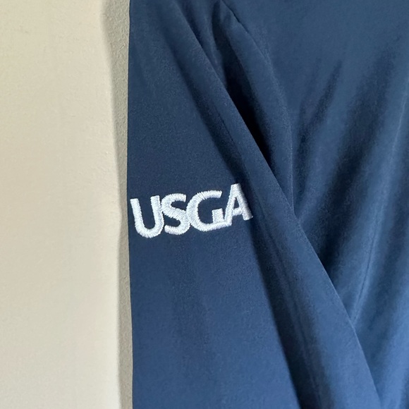 Notre Dame Senior Open Warren Golf Course Full Zip Jacket Size Medium 40th - Picture 4 of 6